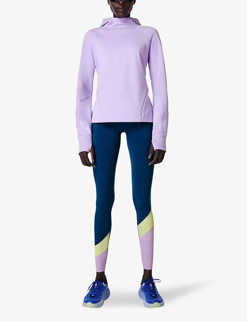 Sweaty Betty Power Ultra Sculpt High-waisted Colour-block Stretch-woven Leggings - Image 2