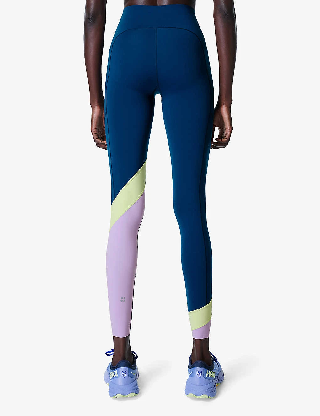 Sweaty Betty Power Ultra Sculpt High-waisted Colour-block Stretch-woven Leggings - Image 4