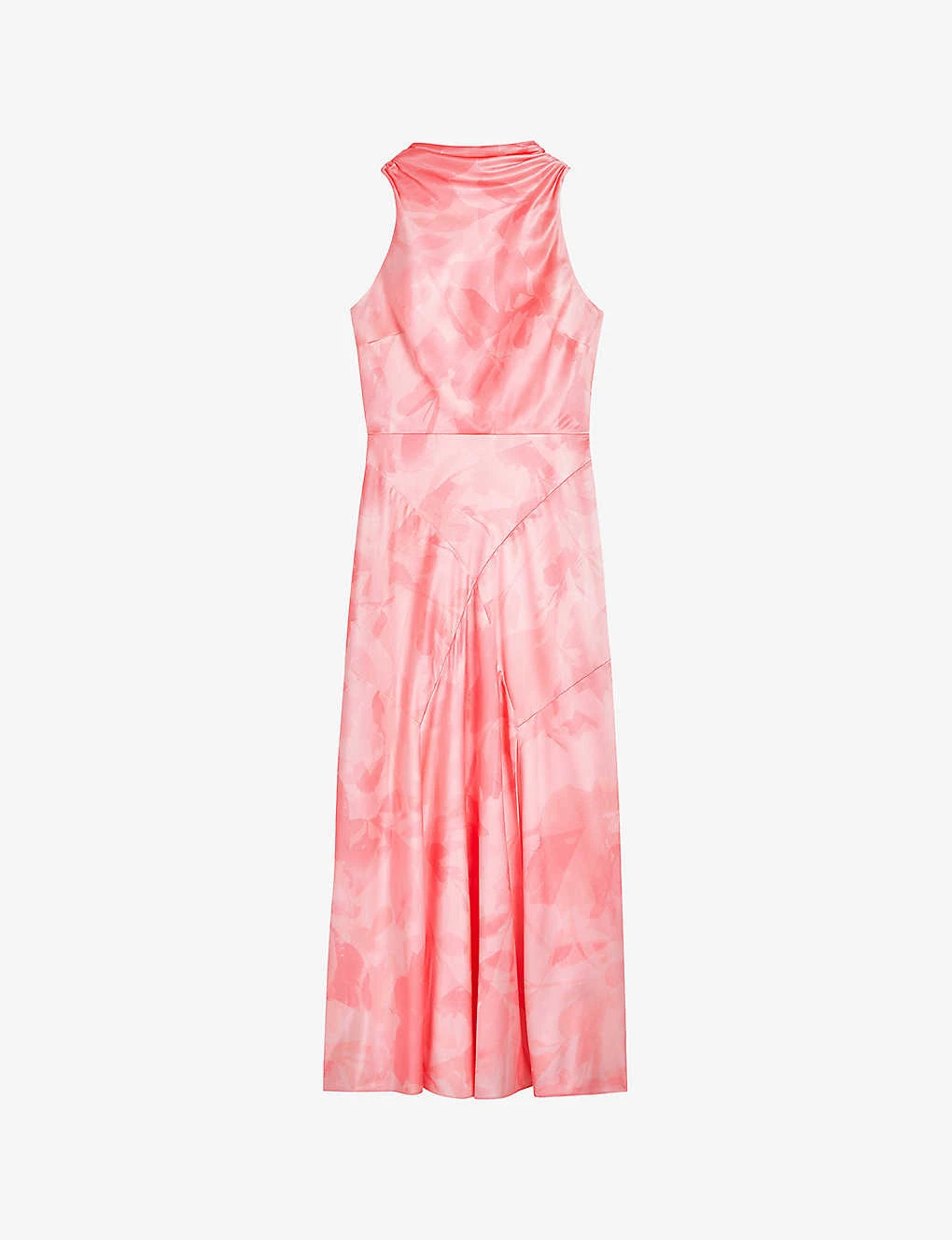 Ted Baker Lilymay Floral-print Satin Midi Dress