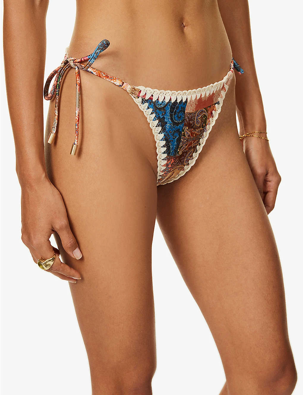 Zimmermann Devi Paisley-print Bikini - Image 6