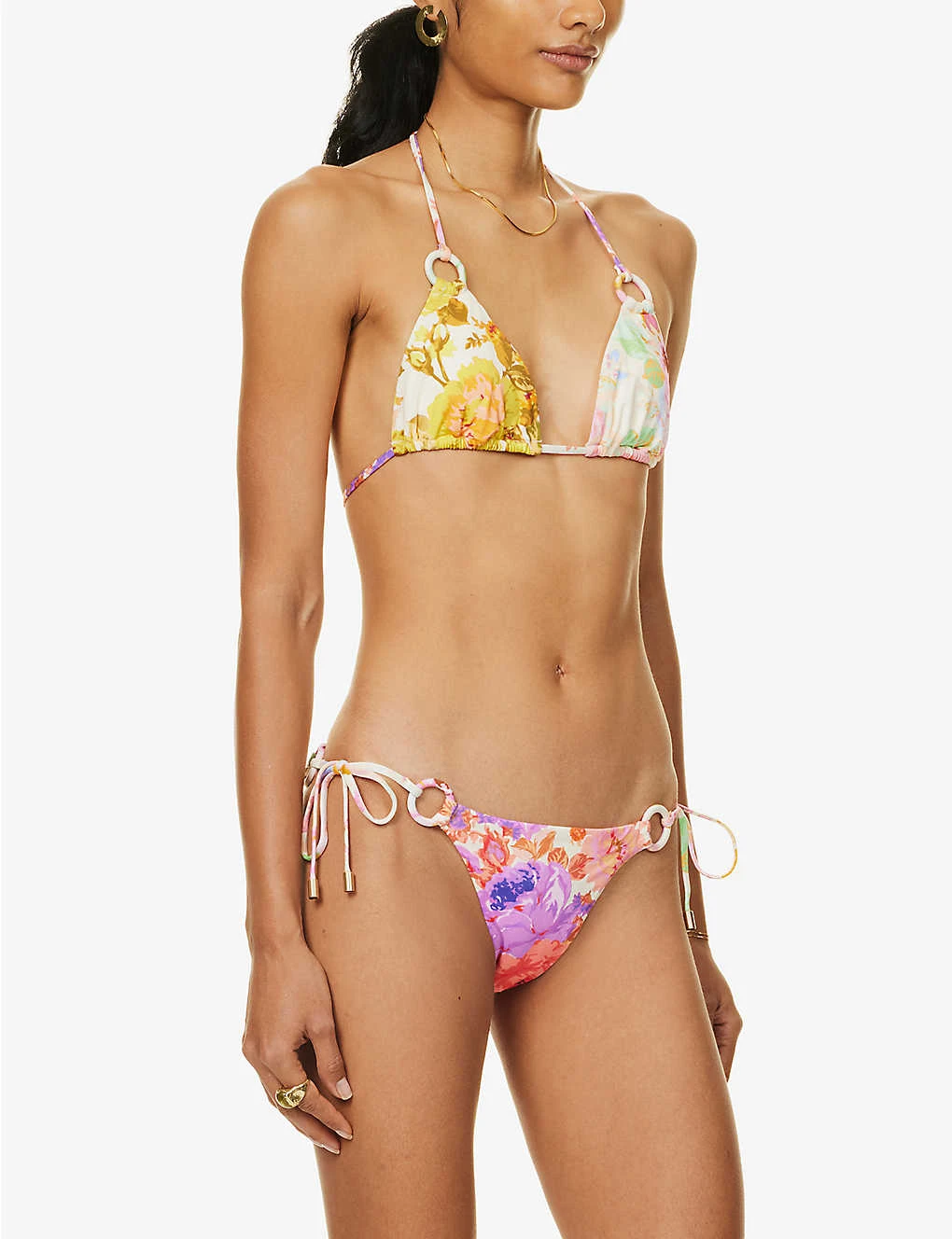 Zimmermann Raie Floral-print Bikini Set - Image 3