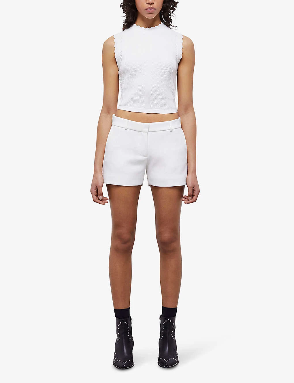 THE KOOPLES Low-rise Tailored Stretch-woven Shorts - Image 2