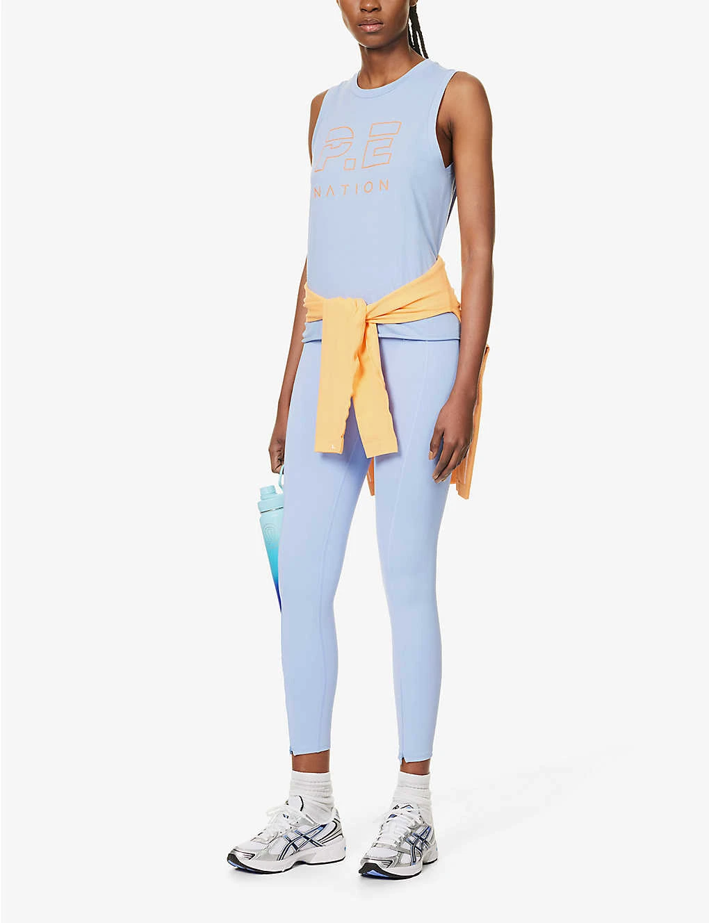 P.E NATION Amplify High-rise Stretch-recycled Polyester Leggings - Image 2