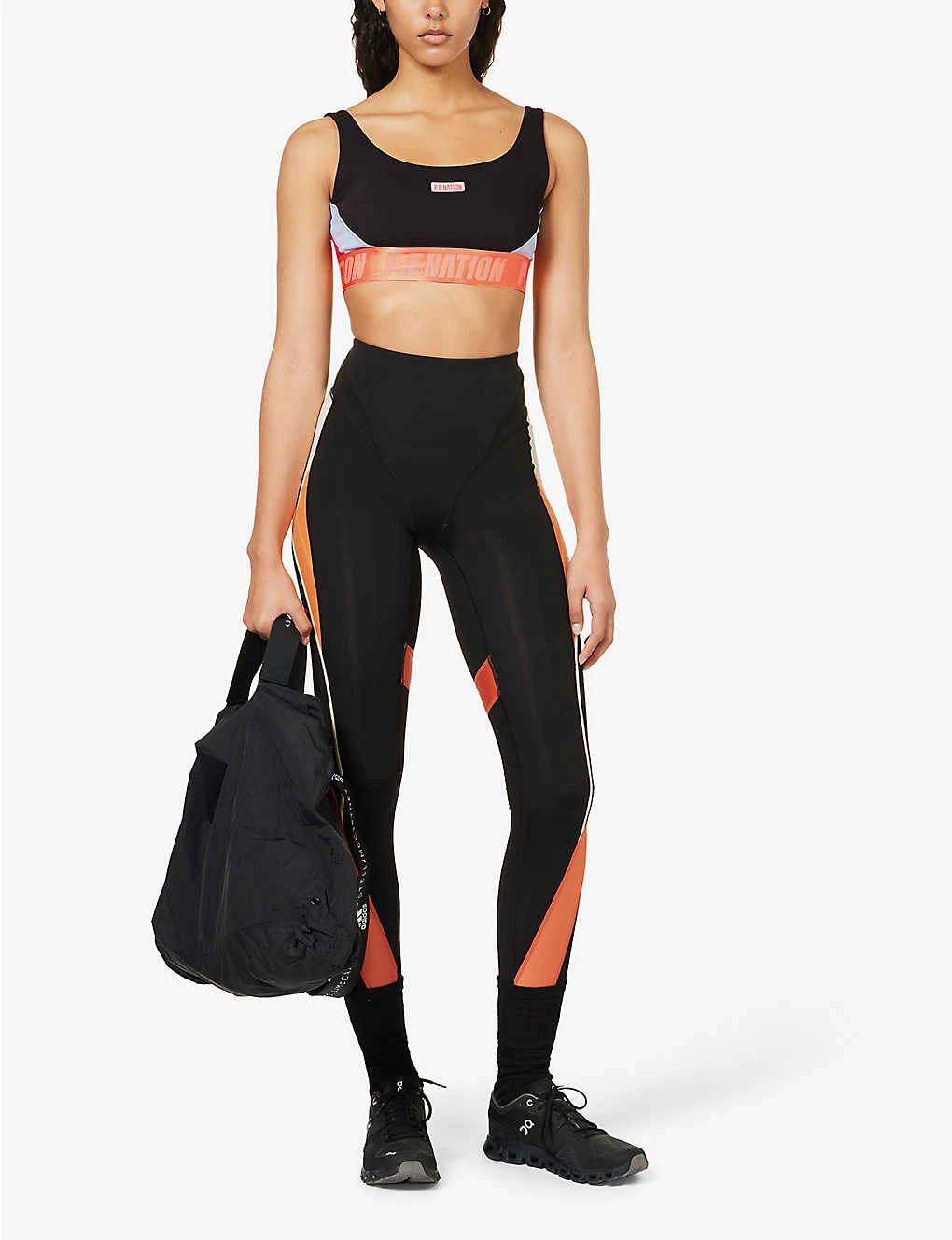 P.E NATION Oakmont Stretch-recycled Nylon Leggings - Image 2