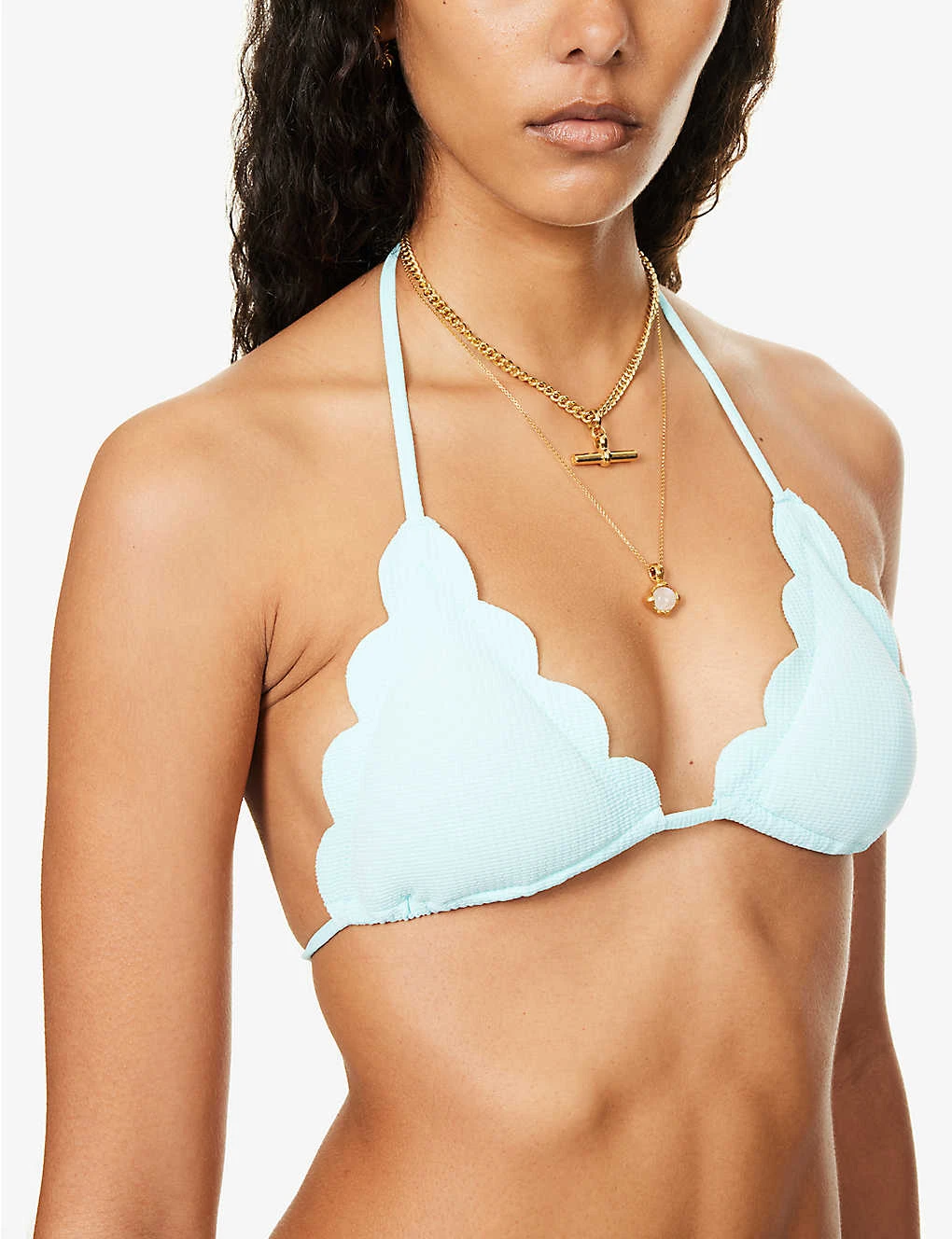 Marysia Broadway Scallop-trim Bikini Top - Image 5