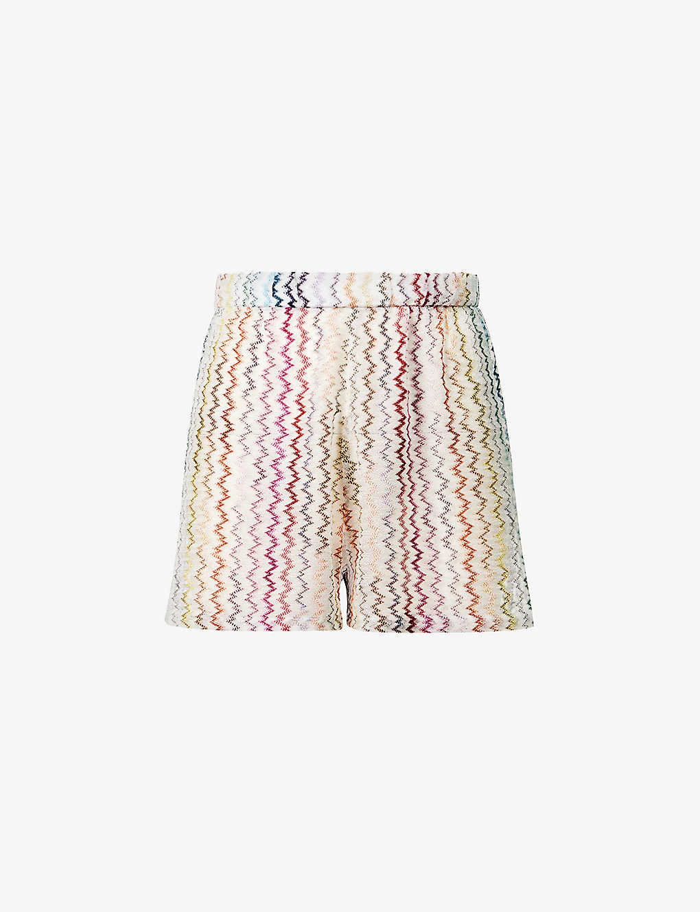 Missoni Raschel Chevron Woven Shorts