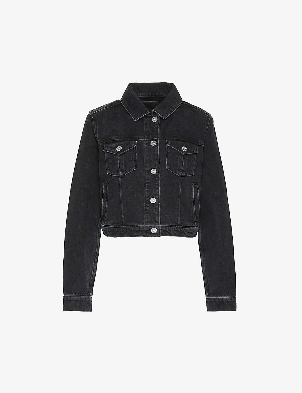 Paige Rowan Patch-pocket Organic Cotton-blend Denim Jacket