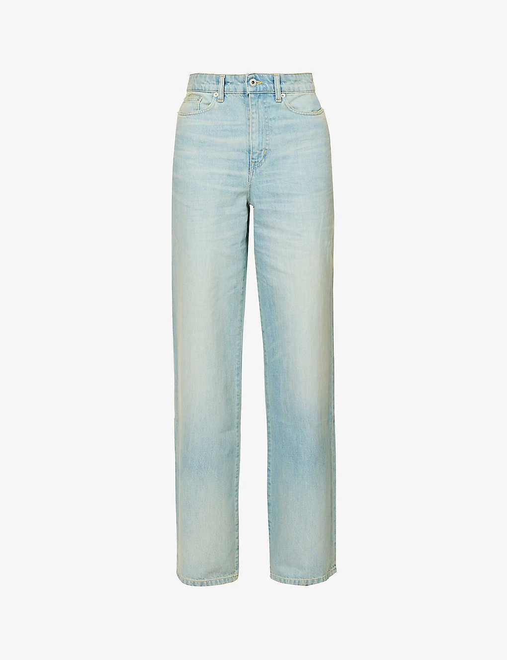 Kenzo Wide-leg Mid-rise Jeans