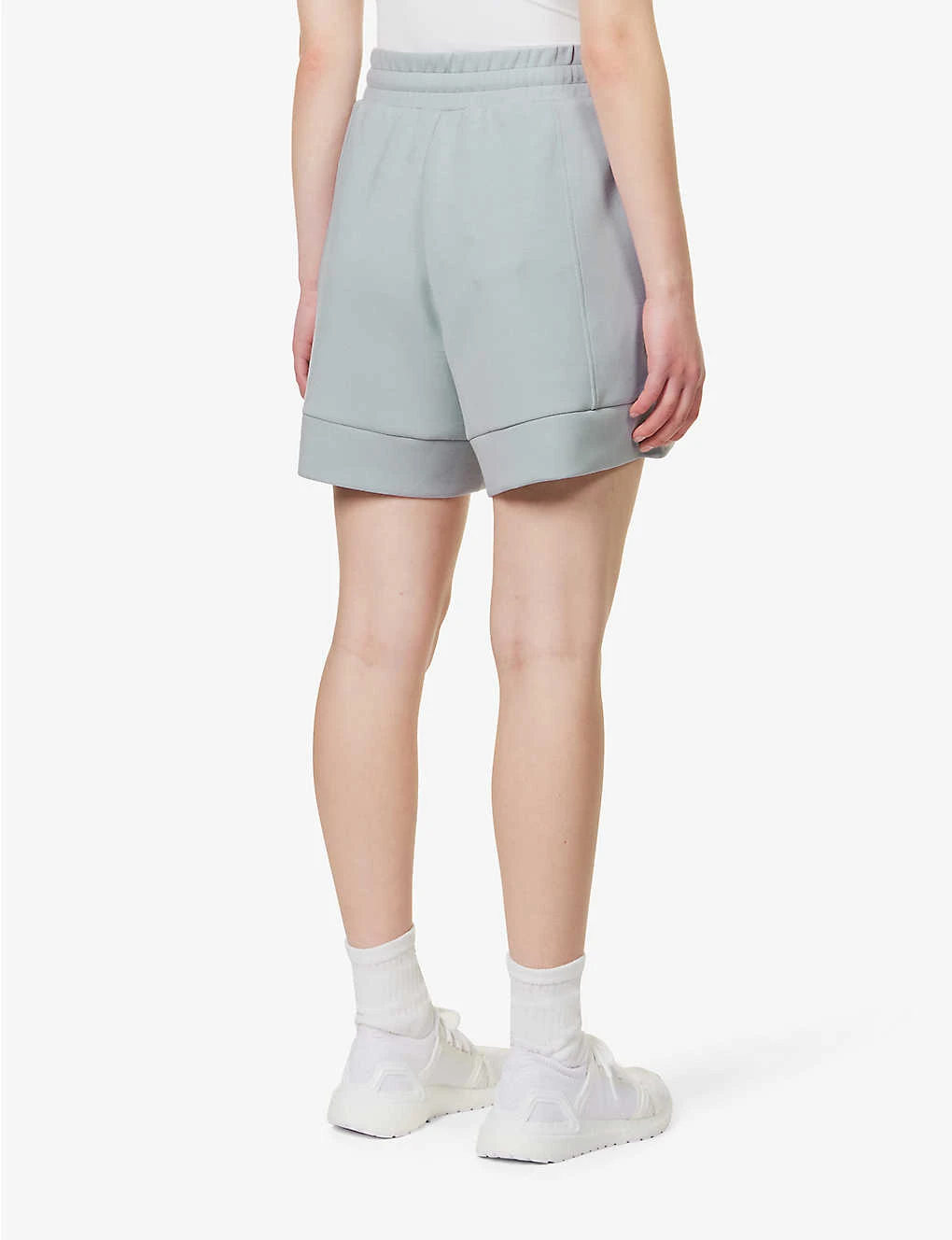 Varley Alder High-rise Regular-fit Stretch-jersey Shorts - Image 4