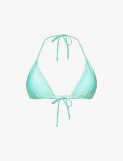 Shimmer Triangle Bikini Top