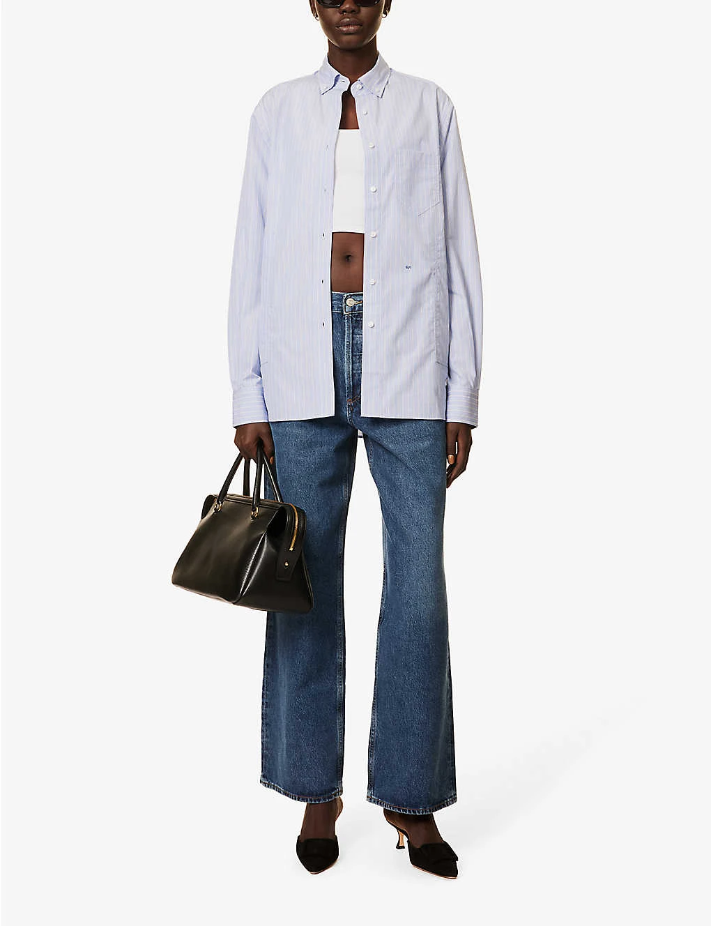 AGOLDE Baggy Relaxed-fit Low-rise Organic-cotton Jeans - Image 2