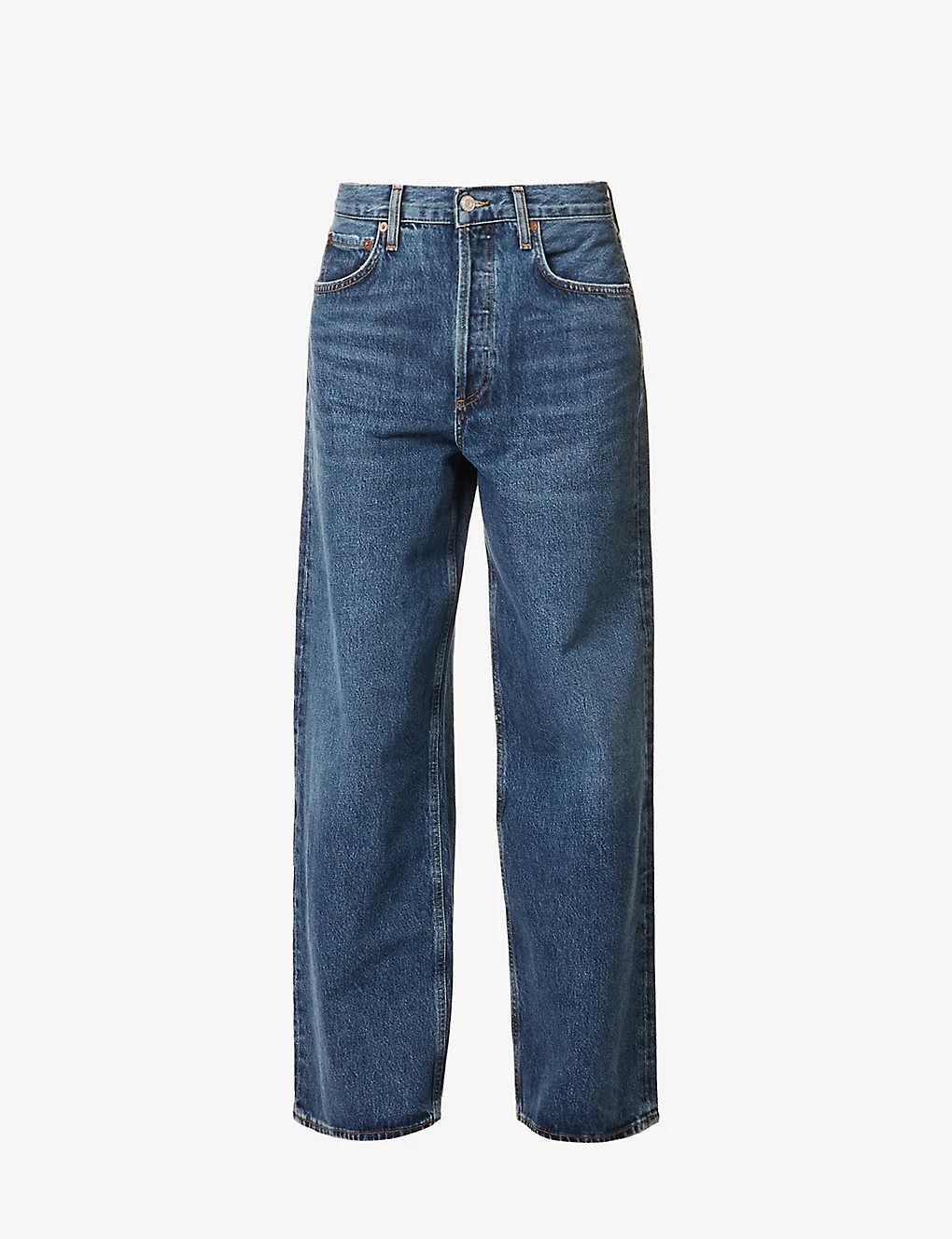 AGOLDE Baggy Relaxed-fit Low-rise Organic-cotton Jeans