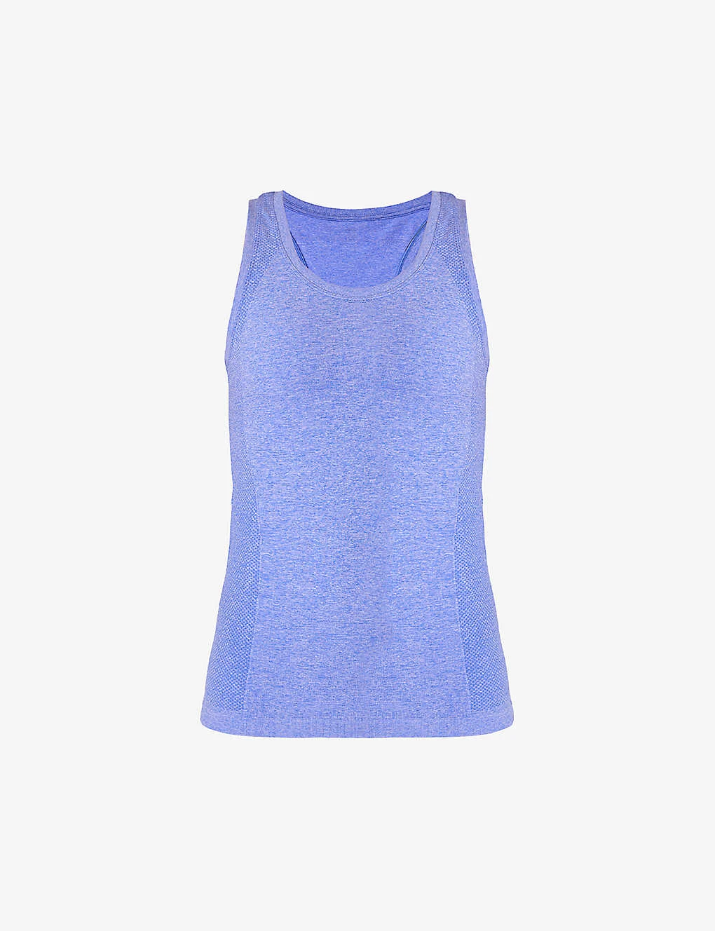 Sweaty Betty Athlete Seamless Workout Marl-pattern Stretch-jersey Tank Top
