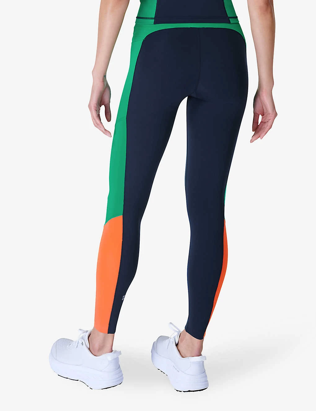 Sweaty Betty Power Workout Colour-block High-rise Stretch-jersey Leggings - Image 4
