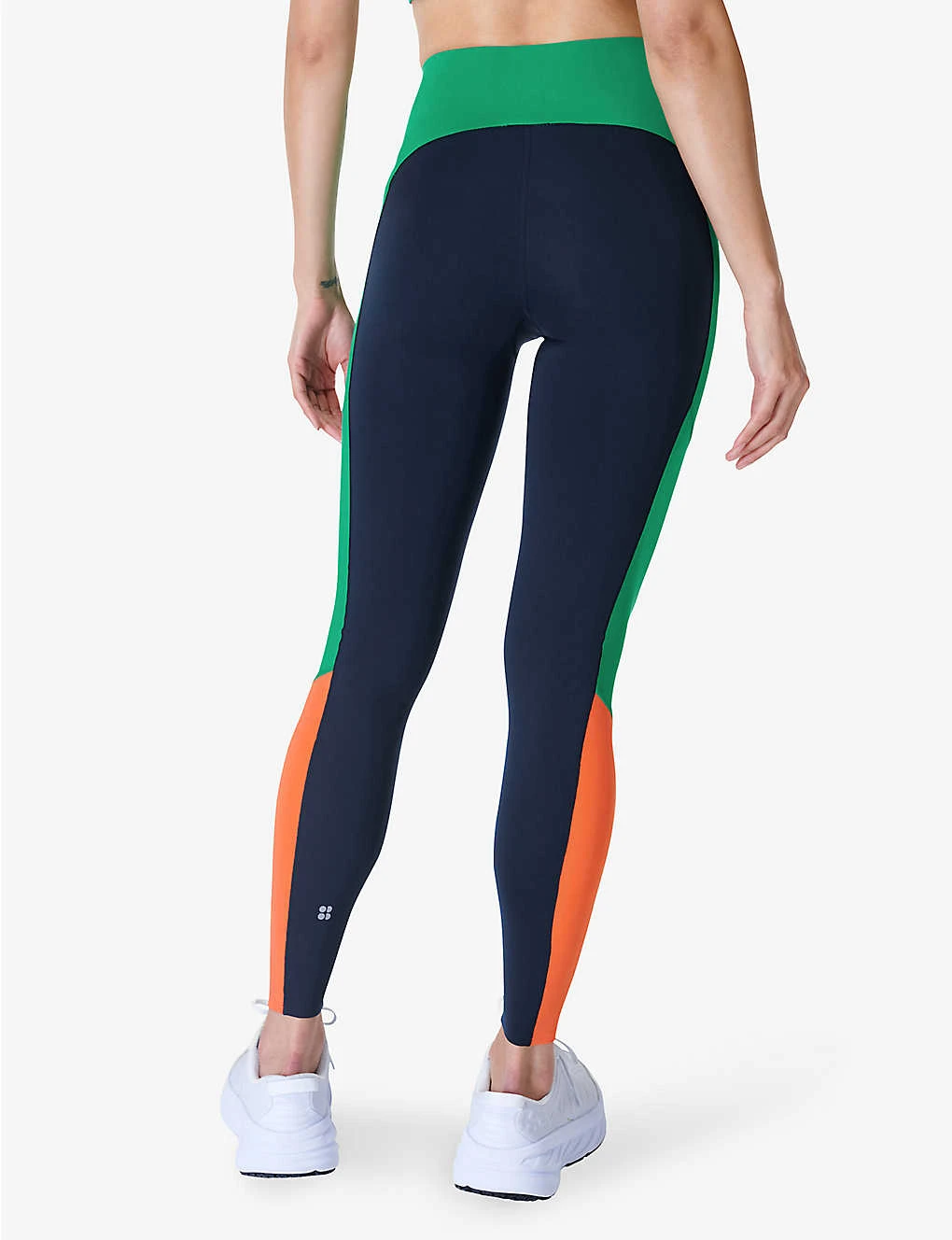 Sweaty Betty Power Workout Colour-block High-rise Stretch-jersey Leggings - Image 5