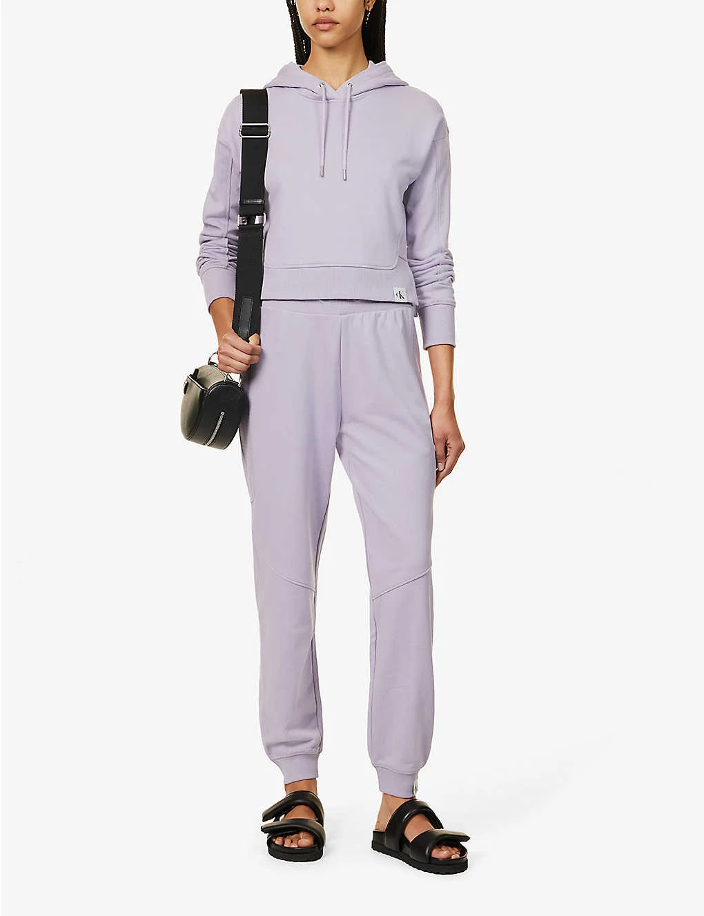 Calvin Klein CK Brand-trab Cotton-blend Hoody - Image 2