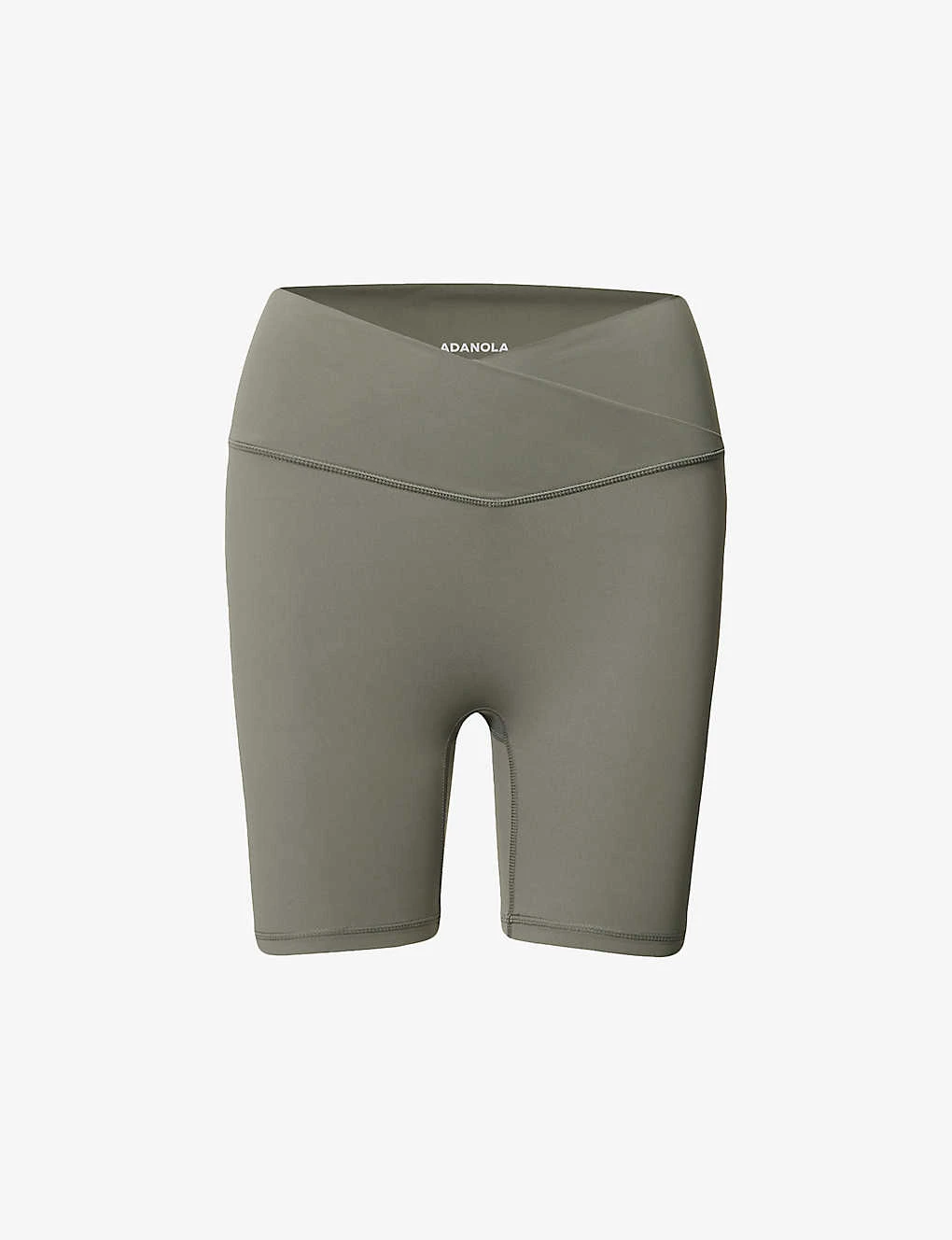 Ultimate Wrap-over High-rise Stretch-woven Shorts