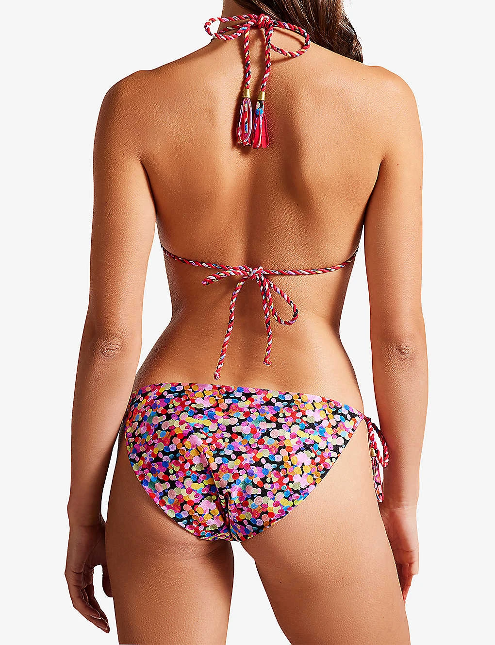 Ted Baker Jennyee Reversible Graphic-print Bikini Bottoms - Image 4