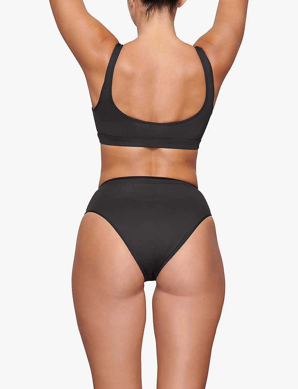 Slim-fit High-rise Recycled Stretch-nylon Bikini Bottoms - Image 4