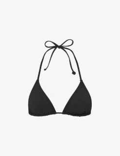 Triangle Recycled Stretch-nylon Bikini Top