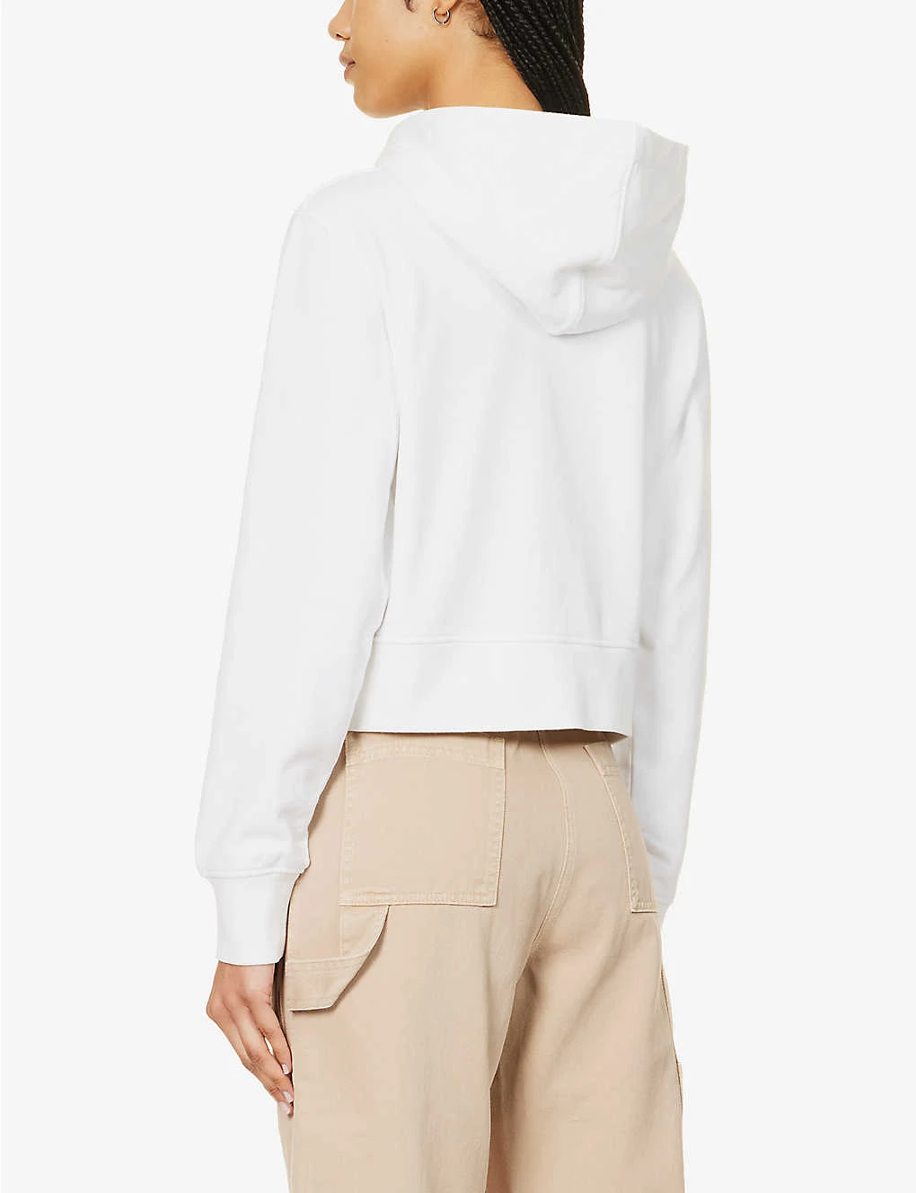 Palm Angels Graphic-print Branded Cotton-jersey Hoody - Image 4