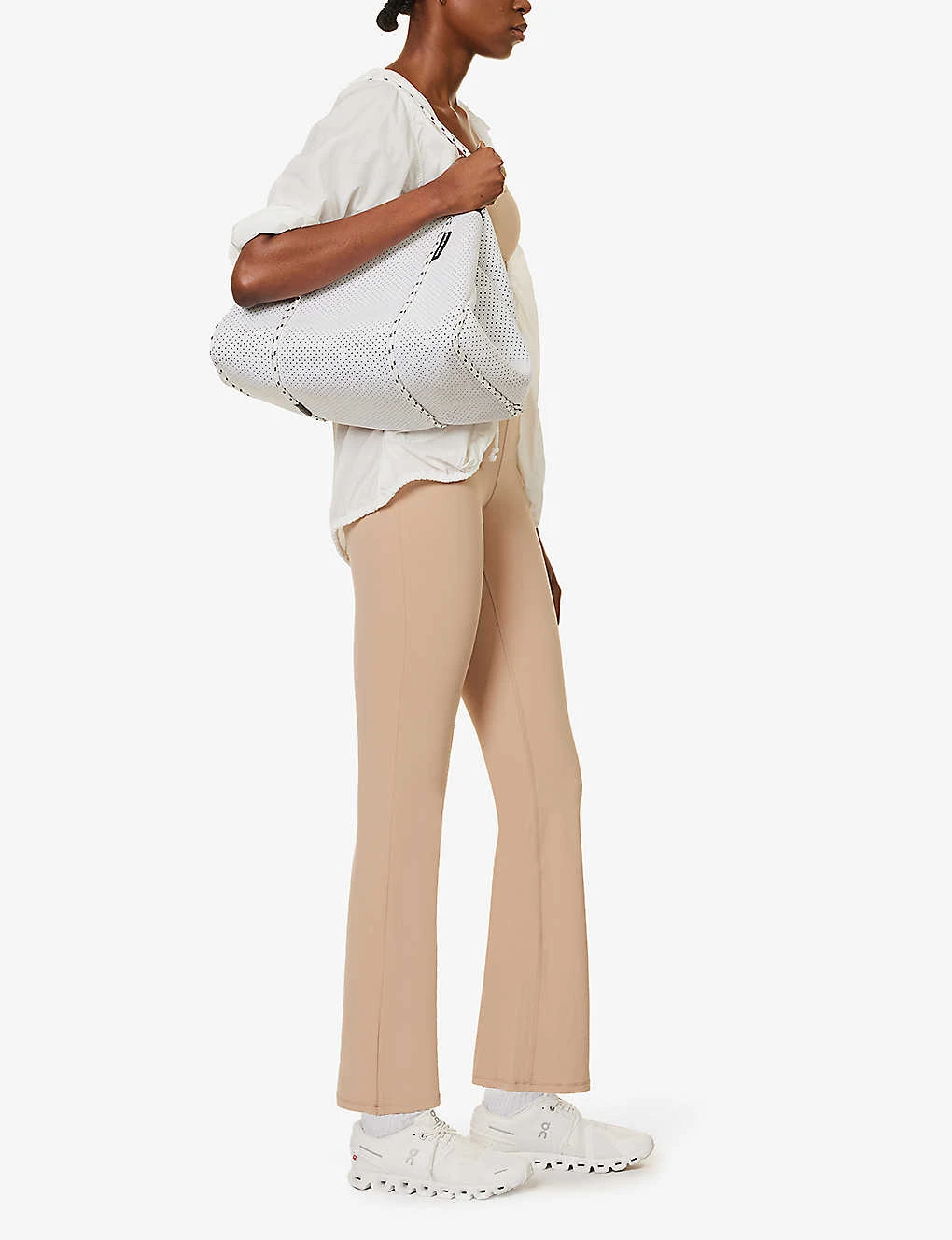 Vuori Studio Flare Exposed-seam Flared-leg Regular-fit Leggings - Image 2