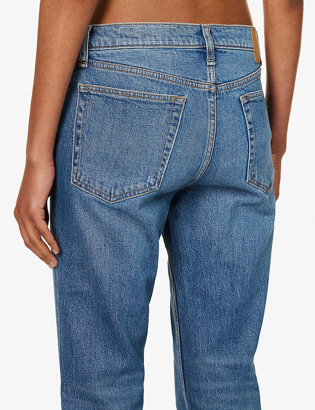 Rag & Bone Peyton Belt-loop Mid-rise Flared-leg Stretch-denim Jeans - Image 6