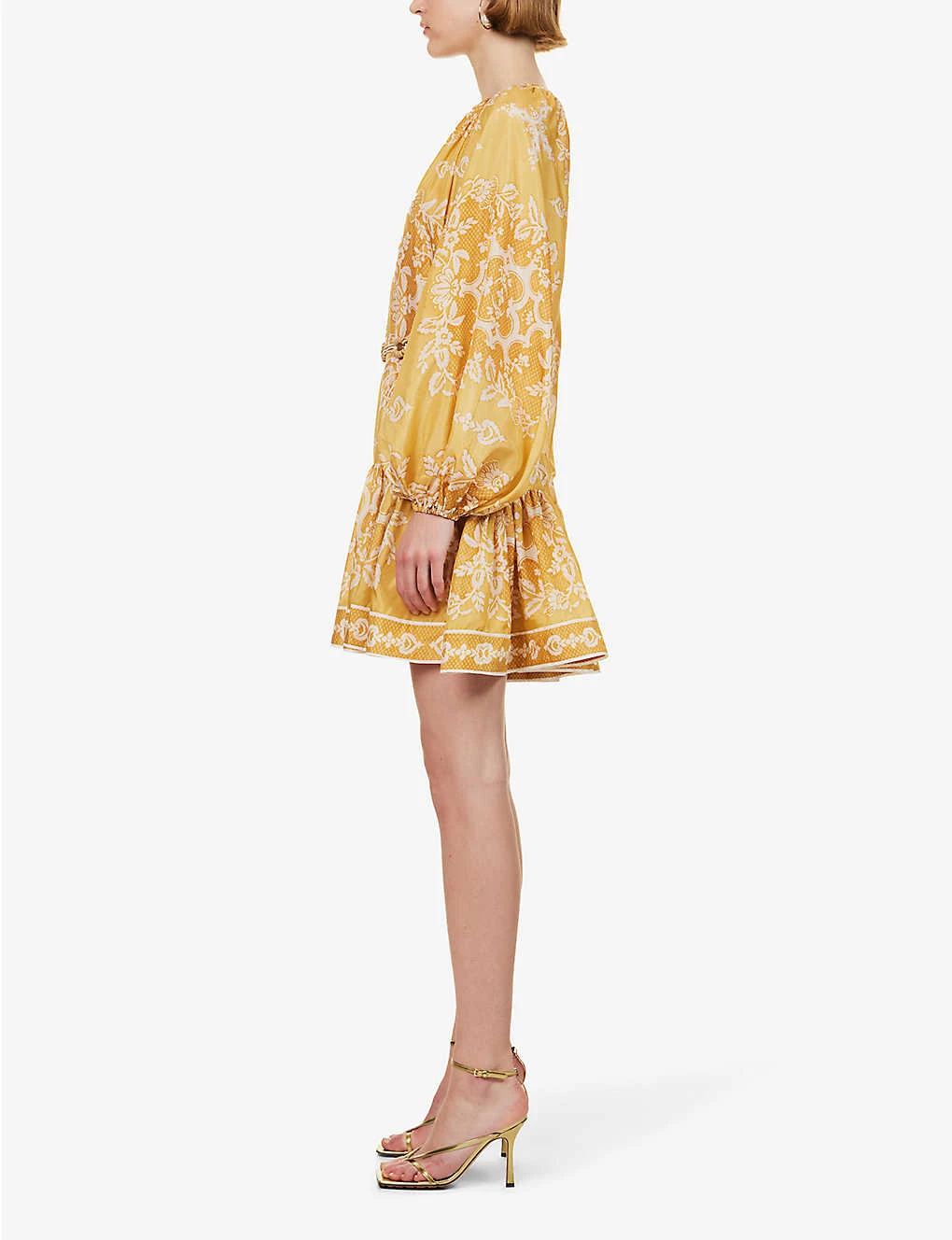 Zimmermann Raie Paisley-print Silk Mini Dress - Image 3