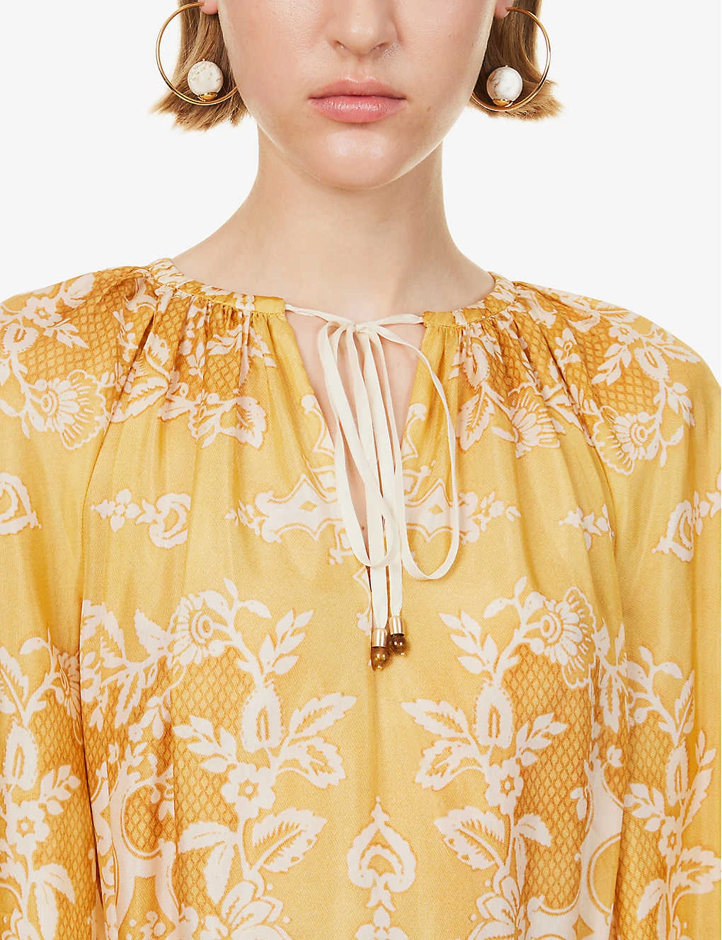 Zimmermann Raie Paisley-print Silk Mini Dress - Image 5