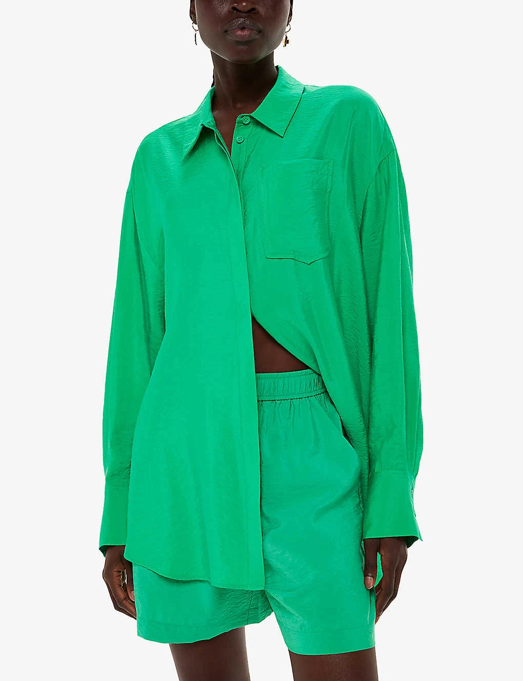 Whistles Nicola Elasticated-waist Woven Short - Image 3