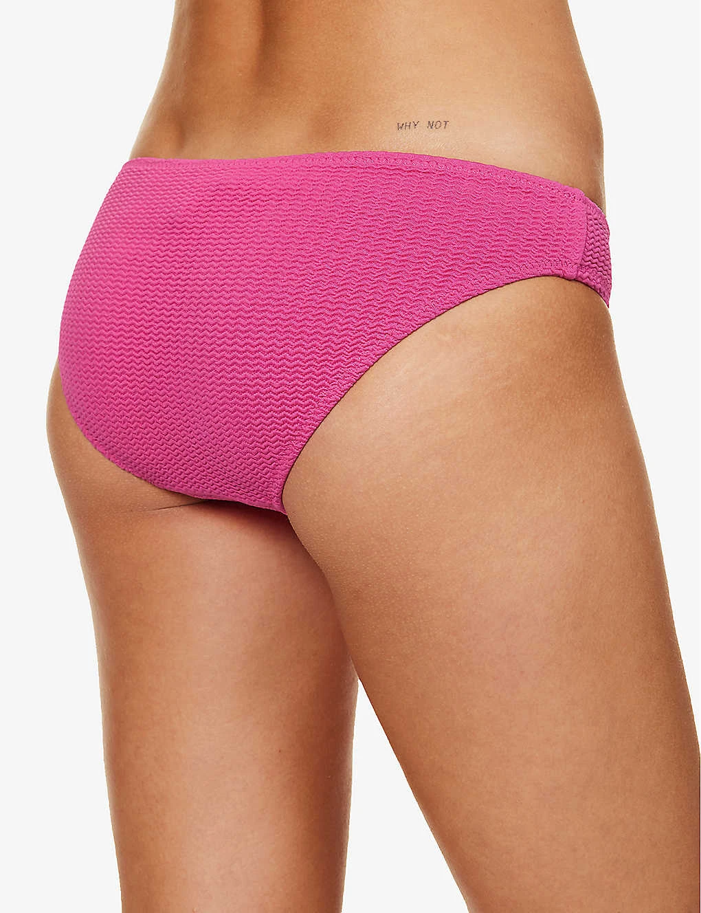 Seafolly Sea Dive Crinkled Mid-rise Bikini Bottoms - Image 4