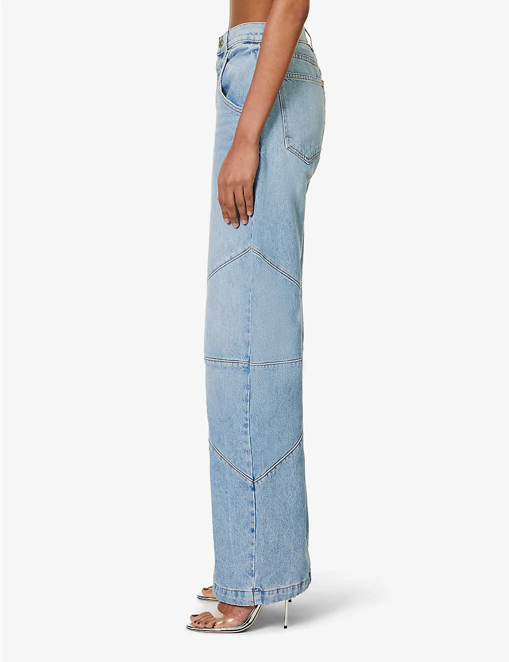 Frederic Drawstring-cuff Wide-leg High-rise Jeans - Image 3