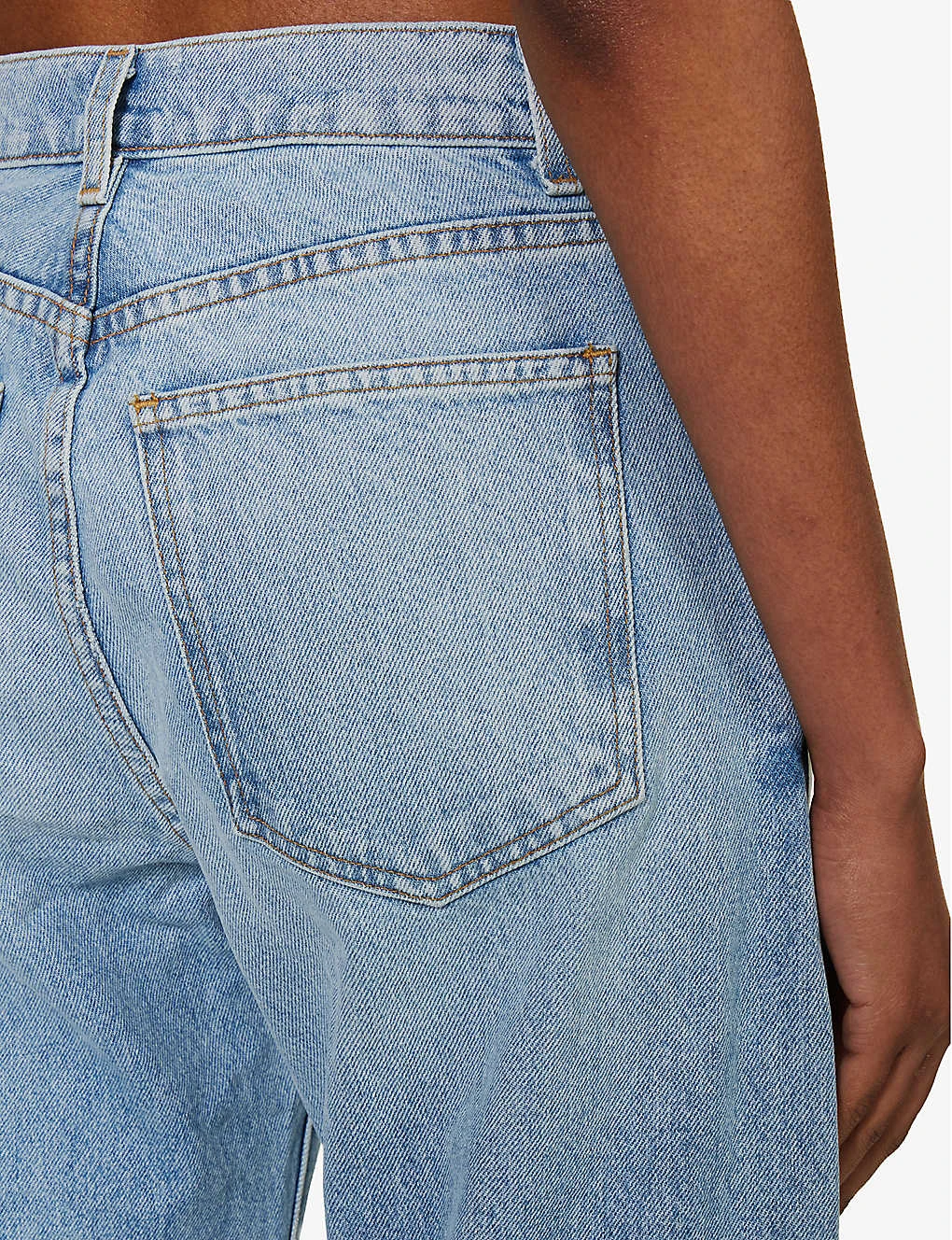Frederic Drawstring-cuff Wide-leg High-rise Jeans - Image 6