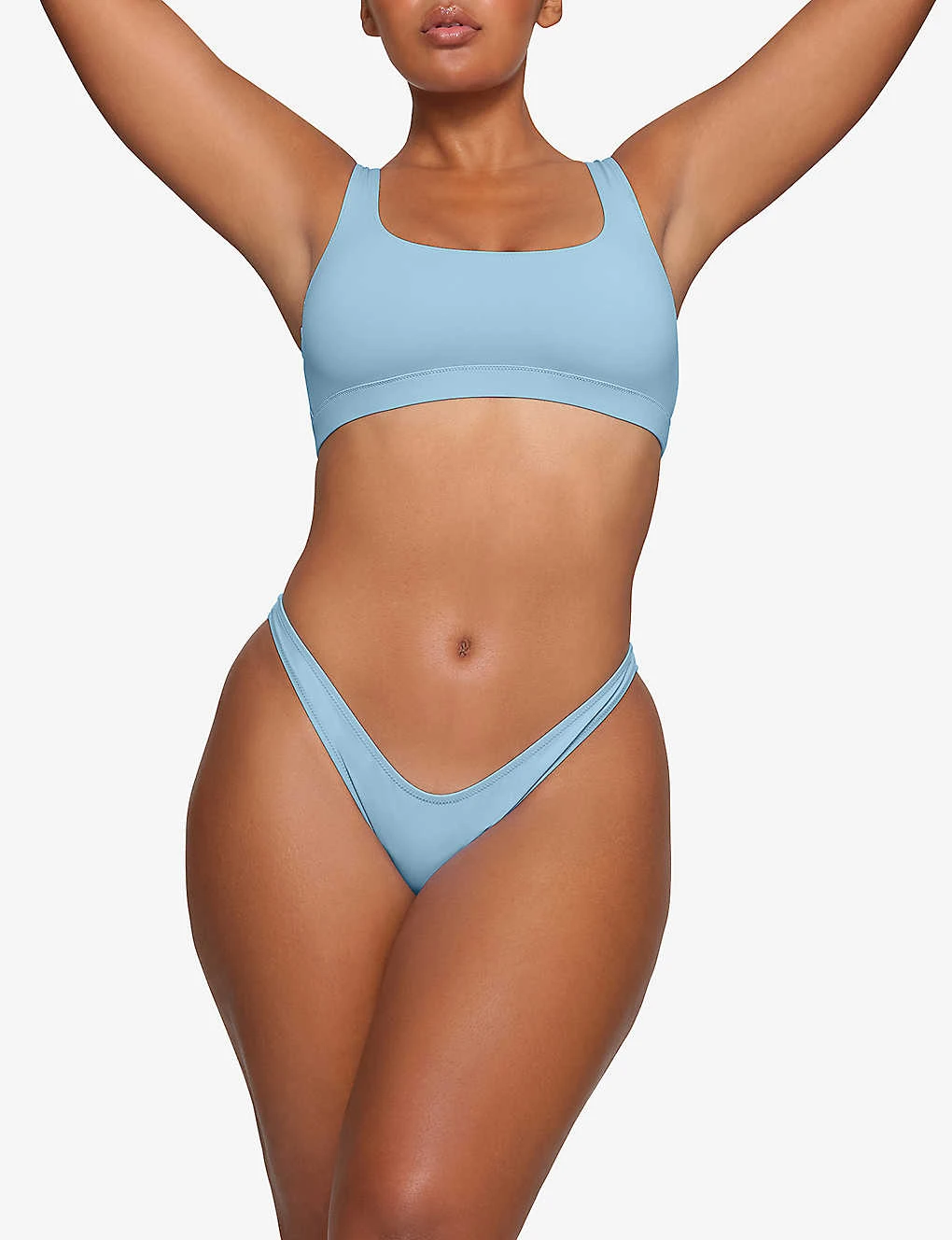 Tanga Mid-rise Recycled Stretch-nylon Bikini Bottoms - Image 2