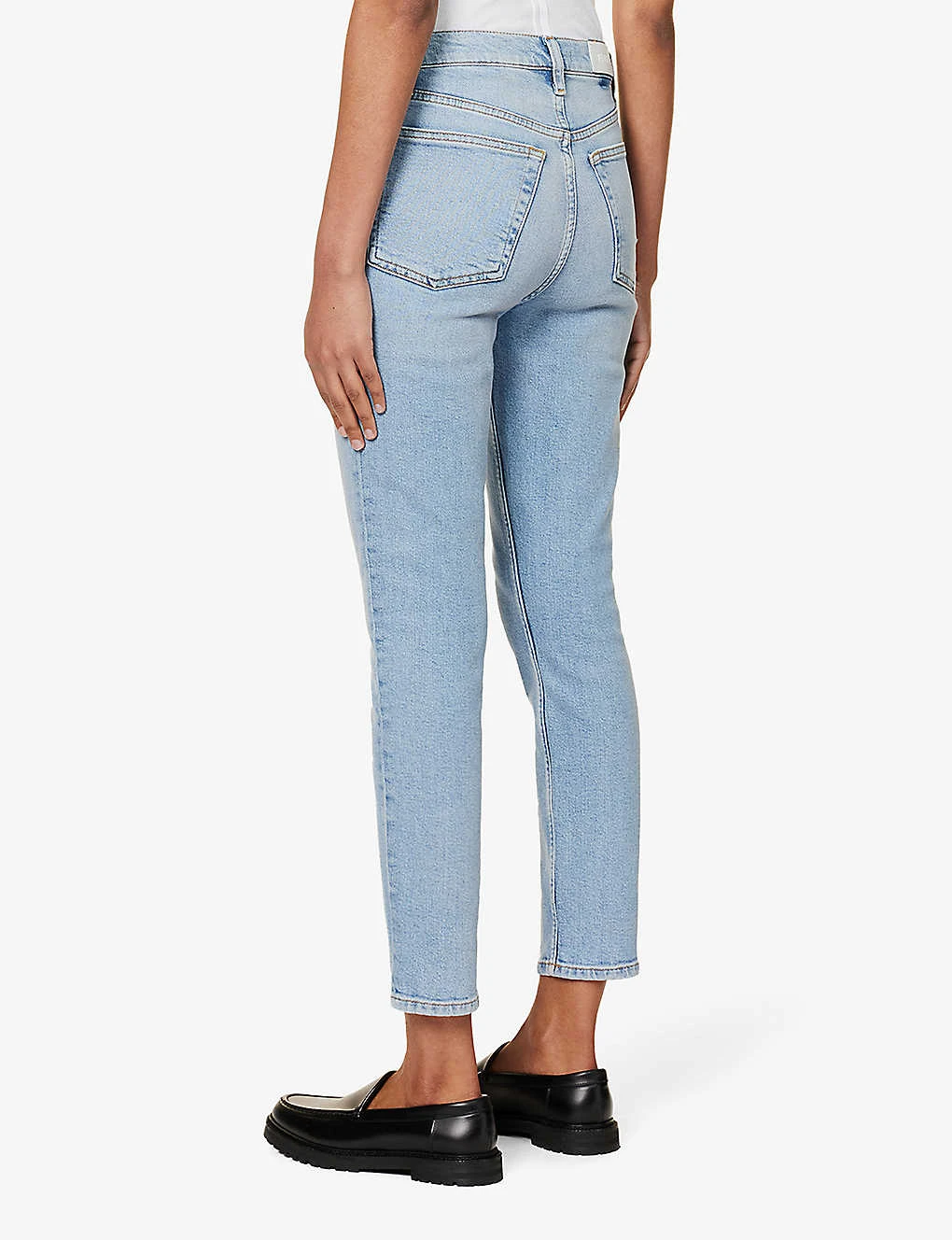 RE/DONE 90s Slim-fit High-rise Stretch-denim Jeans - Image 4