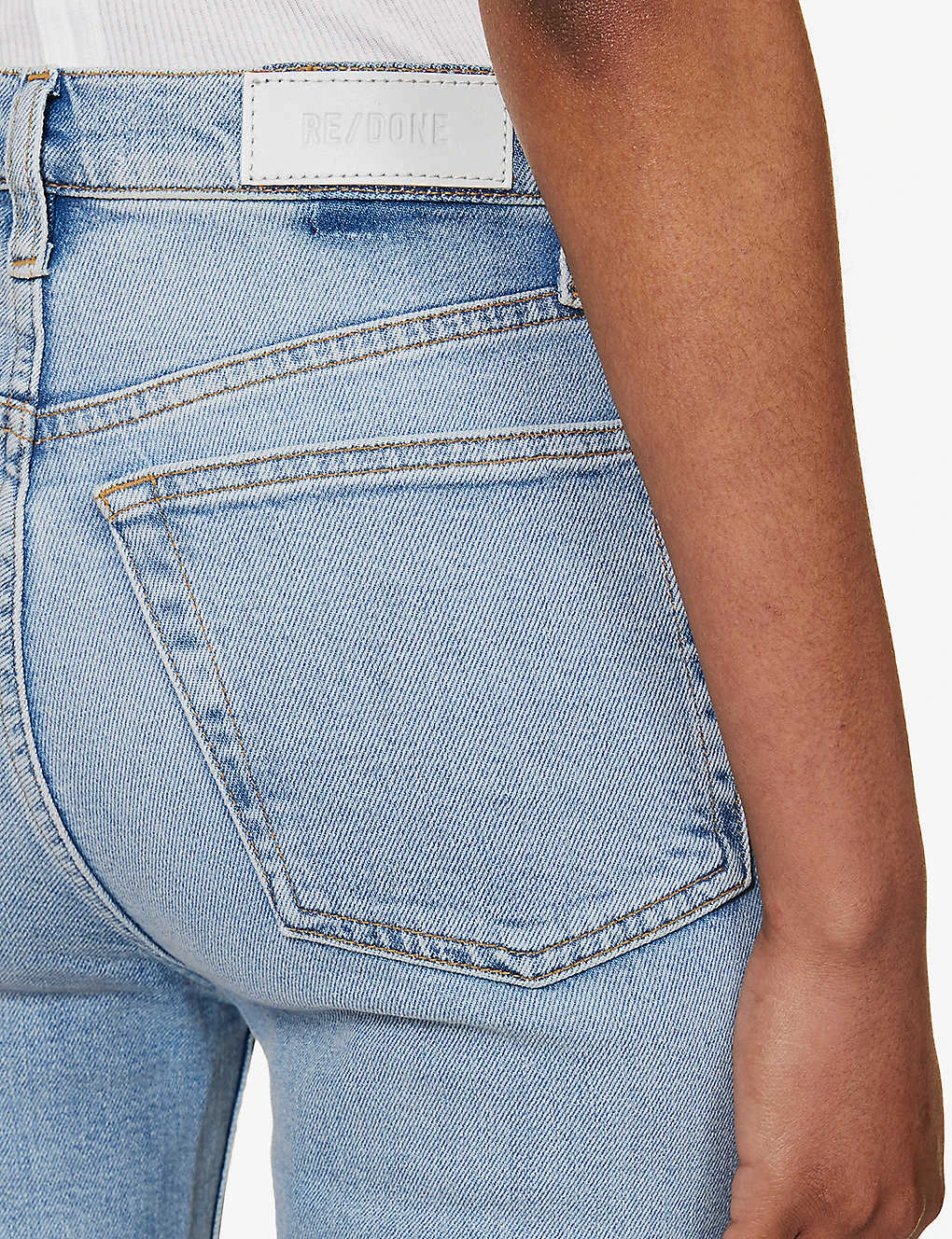 RE/DONE 90s Slim-fit High-rise Stretch-denim Jeans - Image 6
