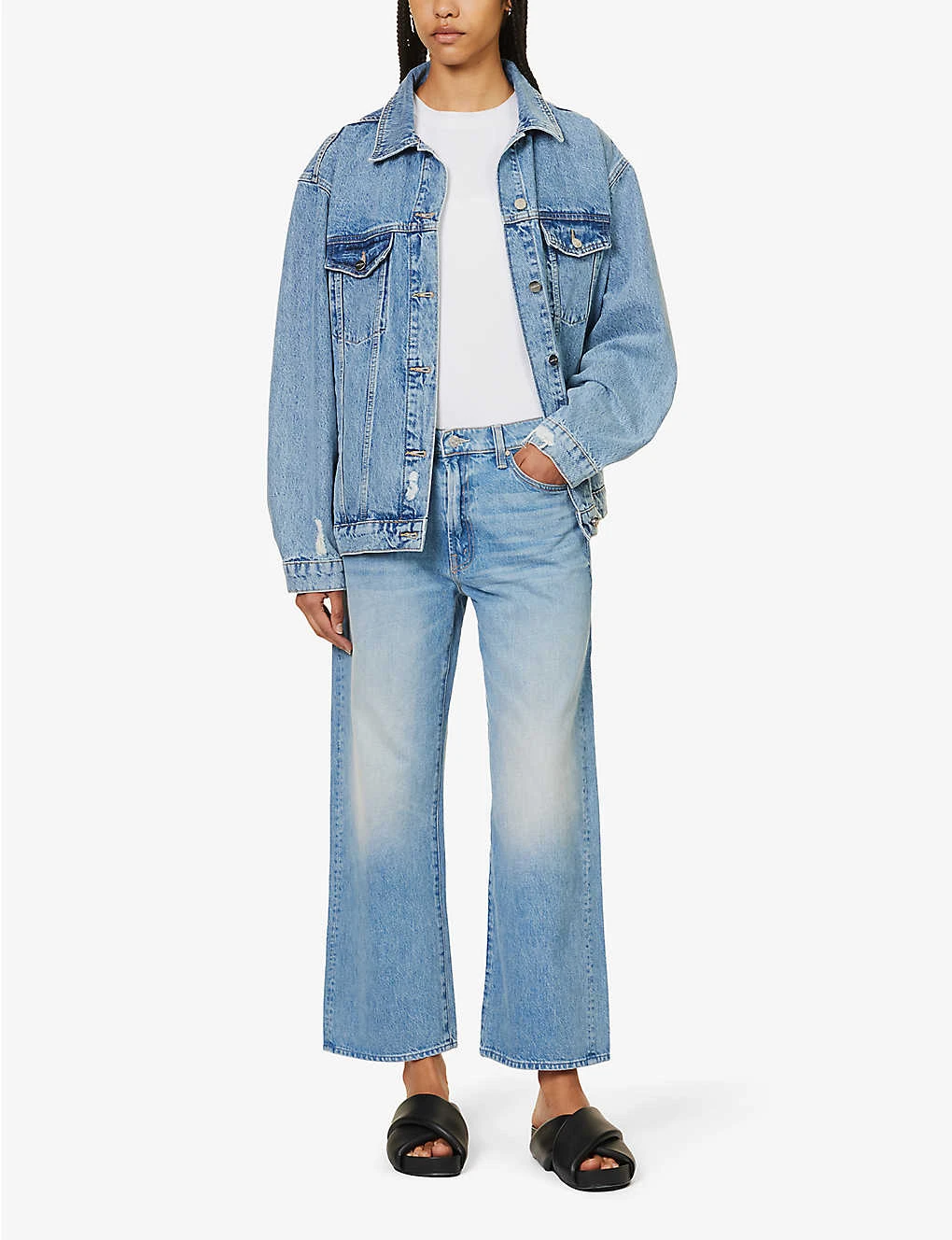 MOTHER Dodger Wide-leg High-rise Jeans - Image 2