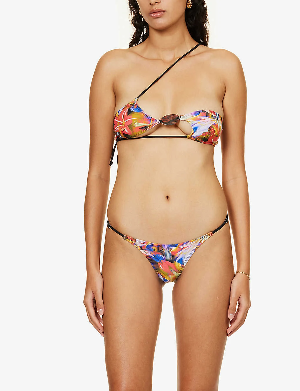 Jaded London Tropical Haze Asymmetric Bikini Top - Image 2