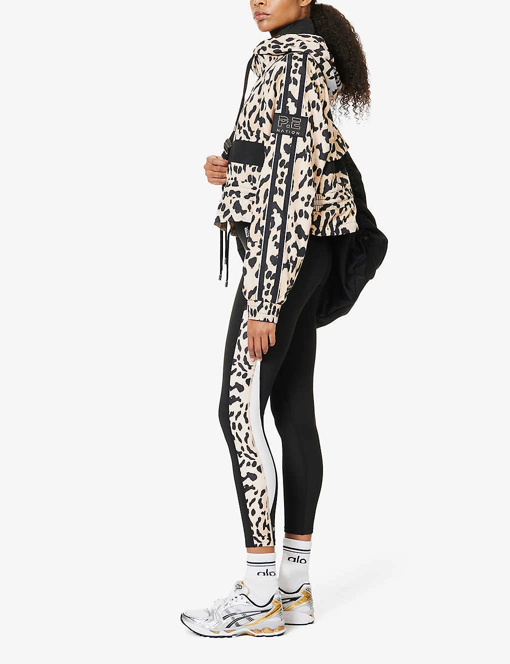 P.E NATION Pursuit Slim-fit High-rise Stretch-recycled-polyester Leggings - Image 2