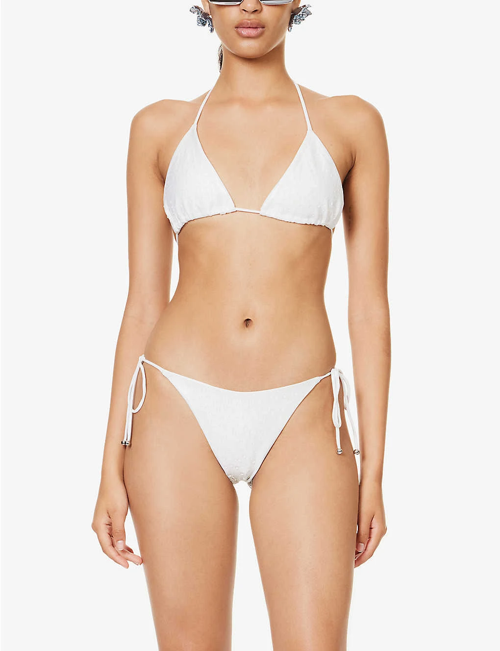 Bubble Triangle Bikini Top - Image 2