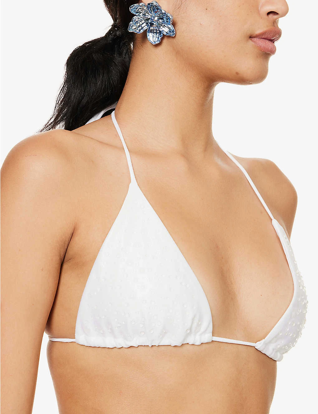 Bubble Triangle Bikini Top - Image 4