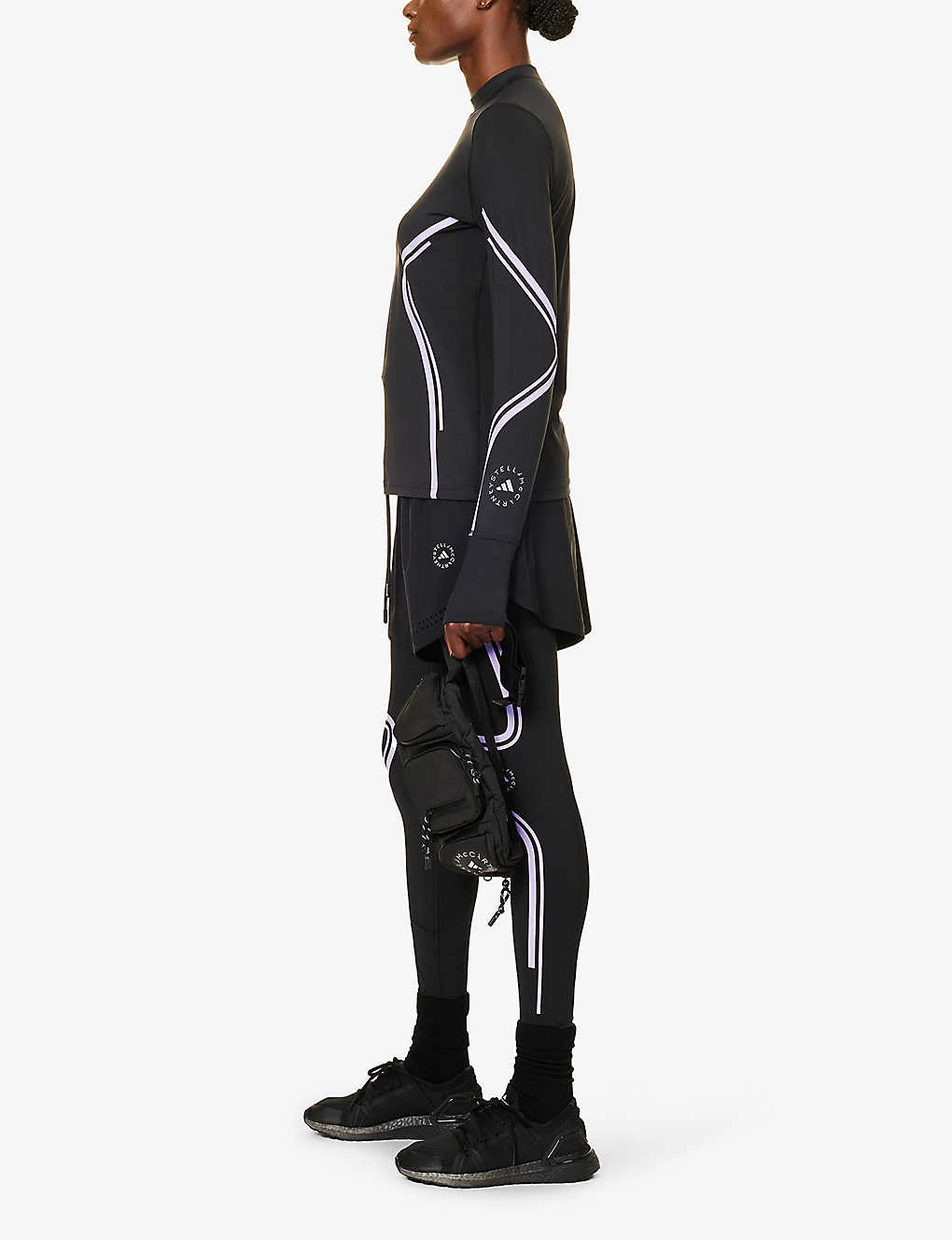 Adidas By Stella Mccartney TruePace High-rise Recycled-polyester And Recycled-elastane-blend Leggings - Image 2