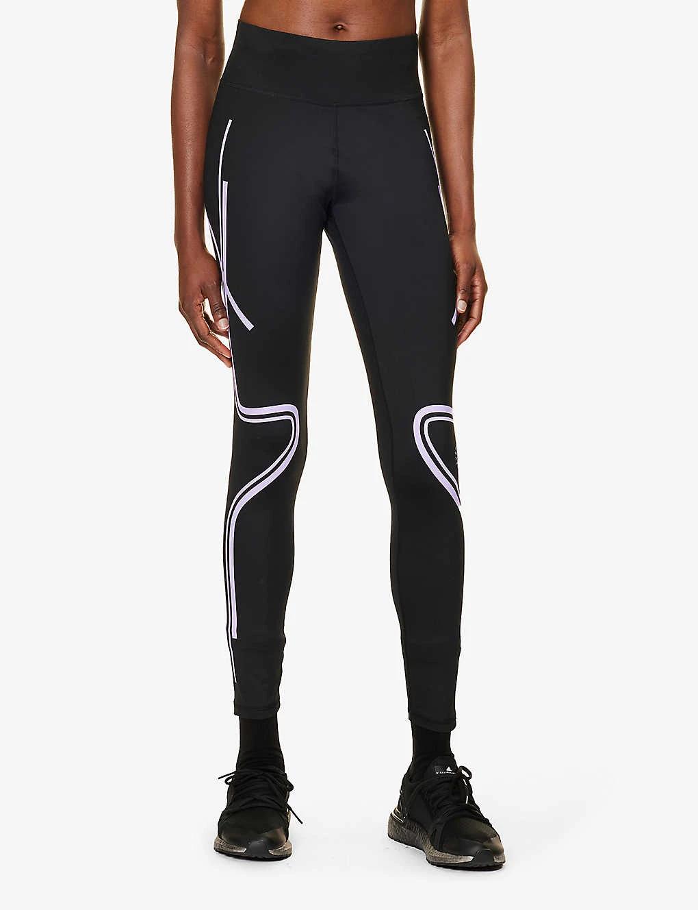 Adidas By Stella Mccartney TruePace High-rise Recycled-polyester And Recycled-elastane-blend Leggings - Image 3