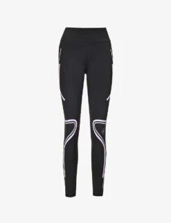 Adidas By Stella Mccartney TruePace High-rise Recycled-polyester And Recycled-elastane-blend Leggings