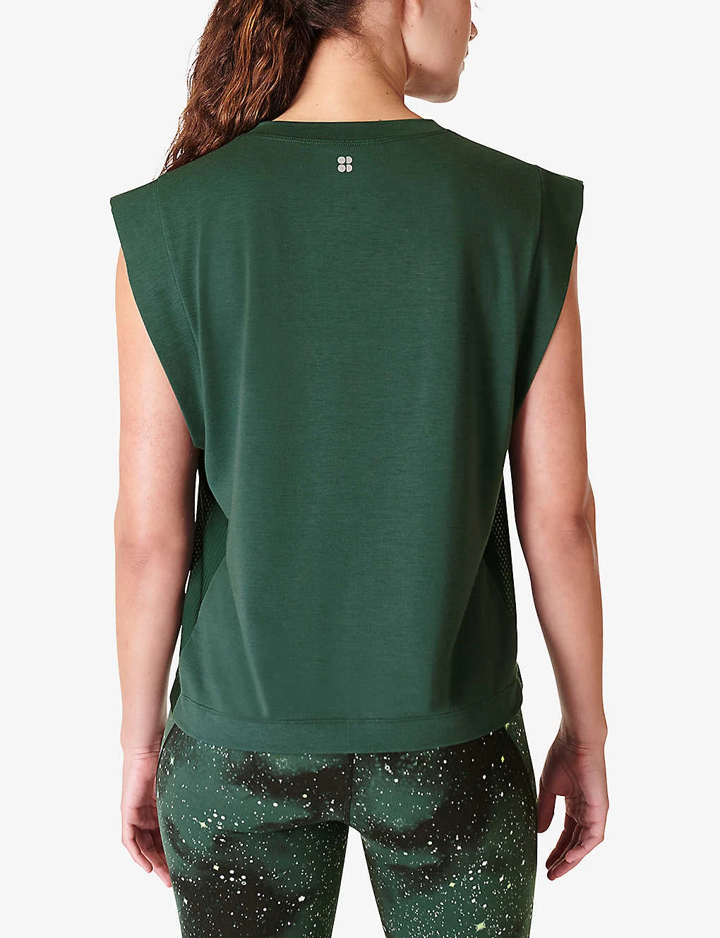 Sweaty Betty Breathe Easy Boxy-fit Stretch-jersey T-shirt - Image 4