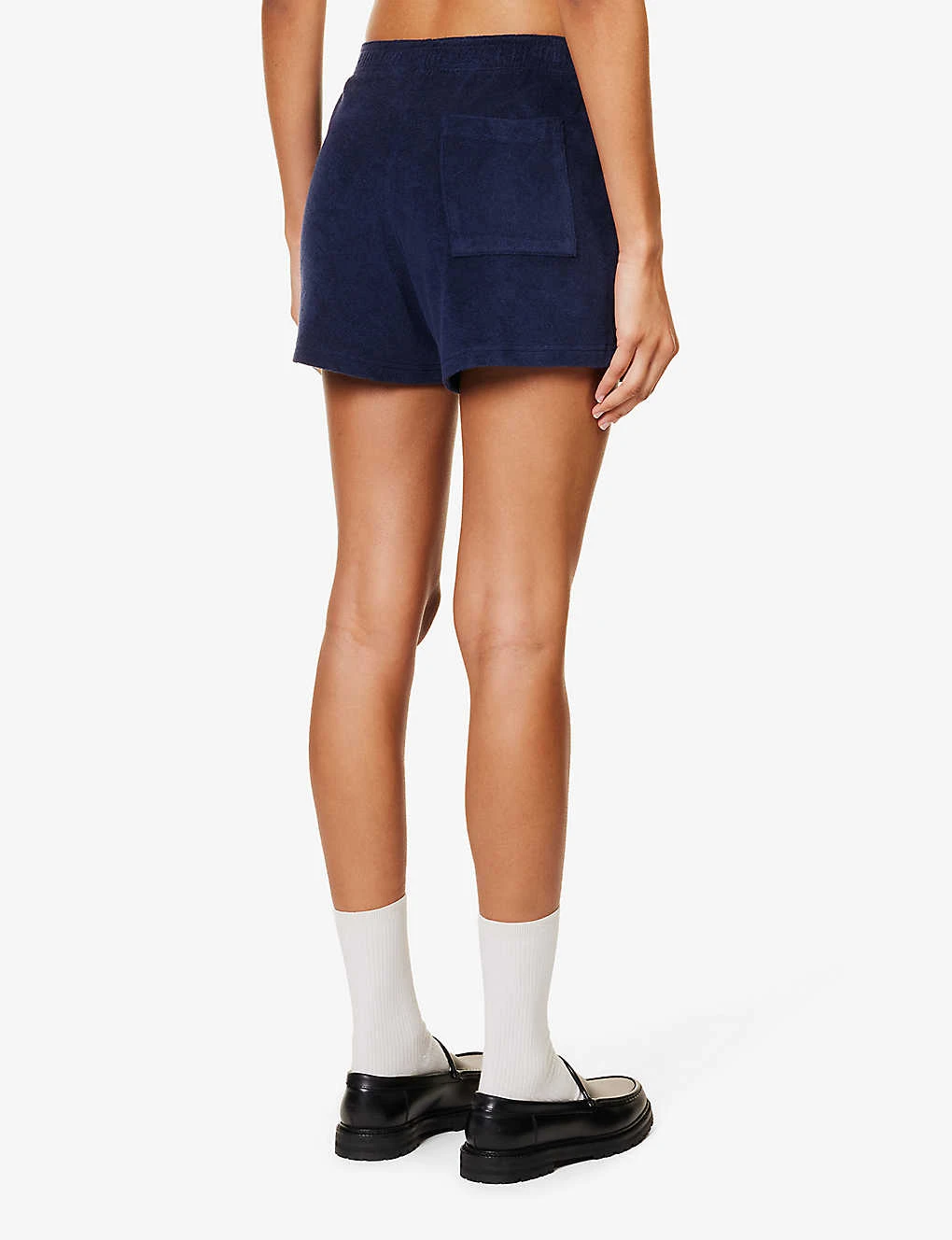 Terry Brand-embroidered Cotton-towelling Shorts - Image 4