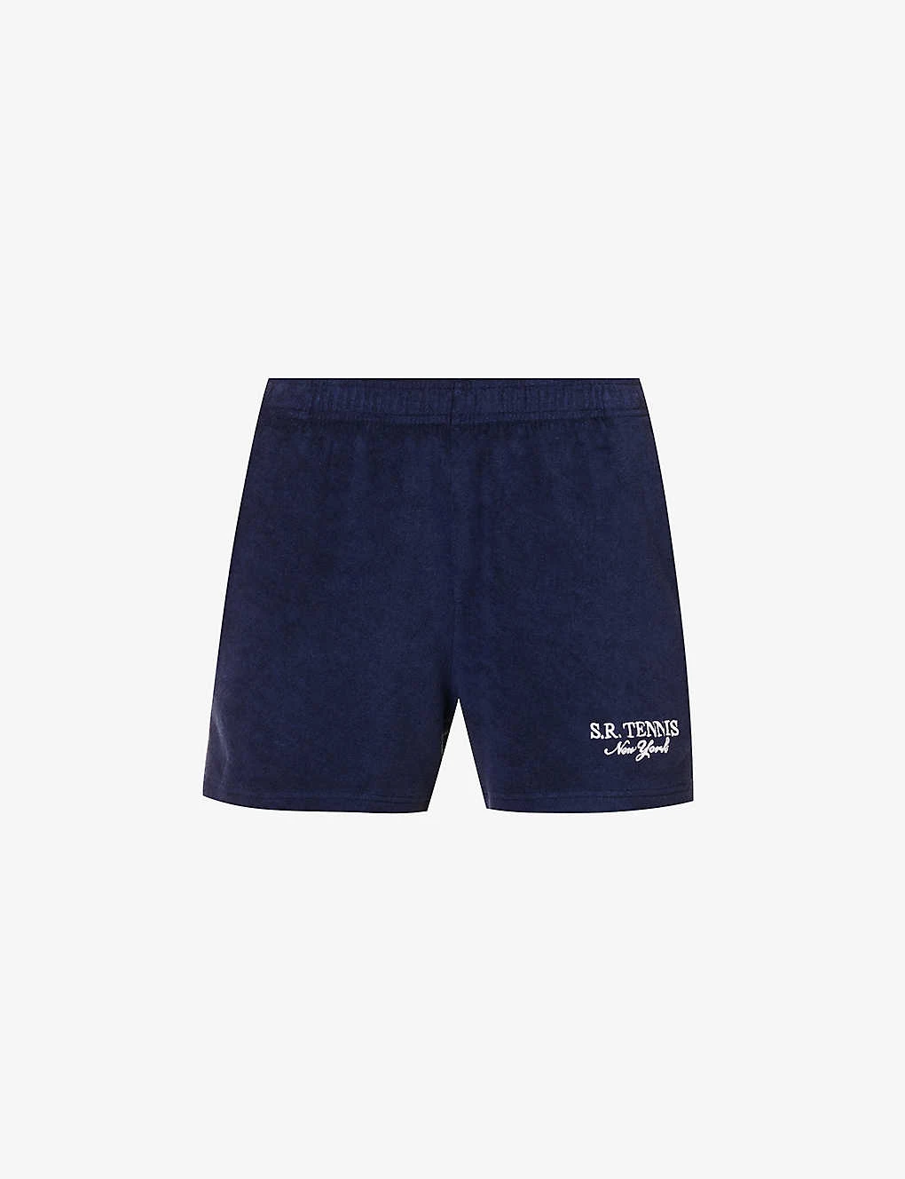 Terry Brand-embroidered Cotton-towelling Shorts