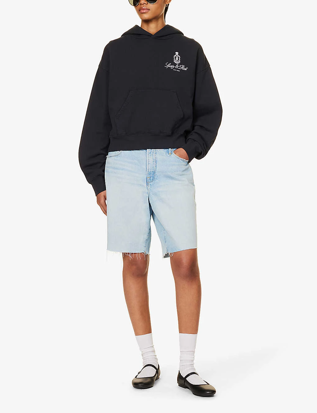 Vendome Logo-print Relaxed-fit Cotton Hoody - Image 2