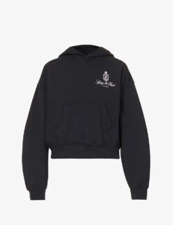 Vendome Logo-print Relaxed-fit Cotton Hoody