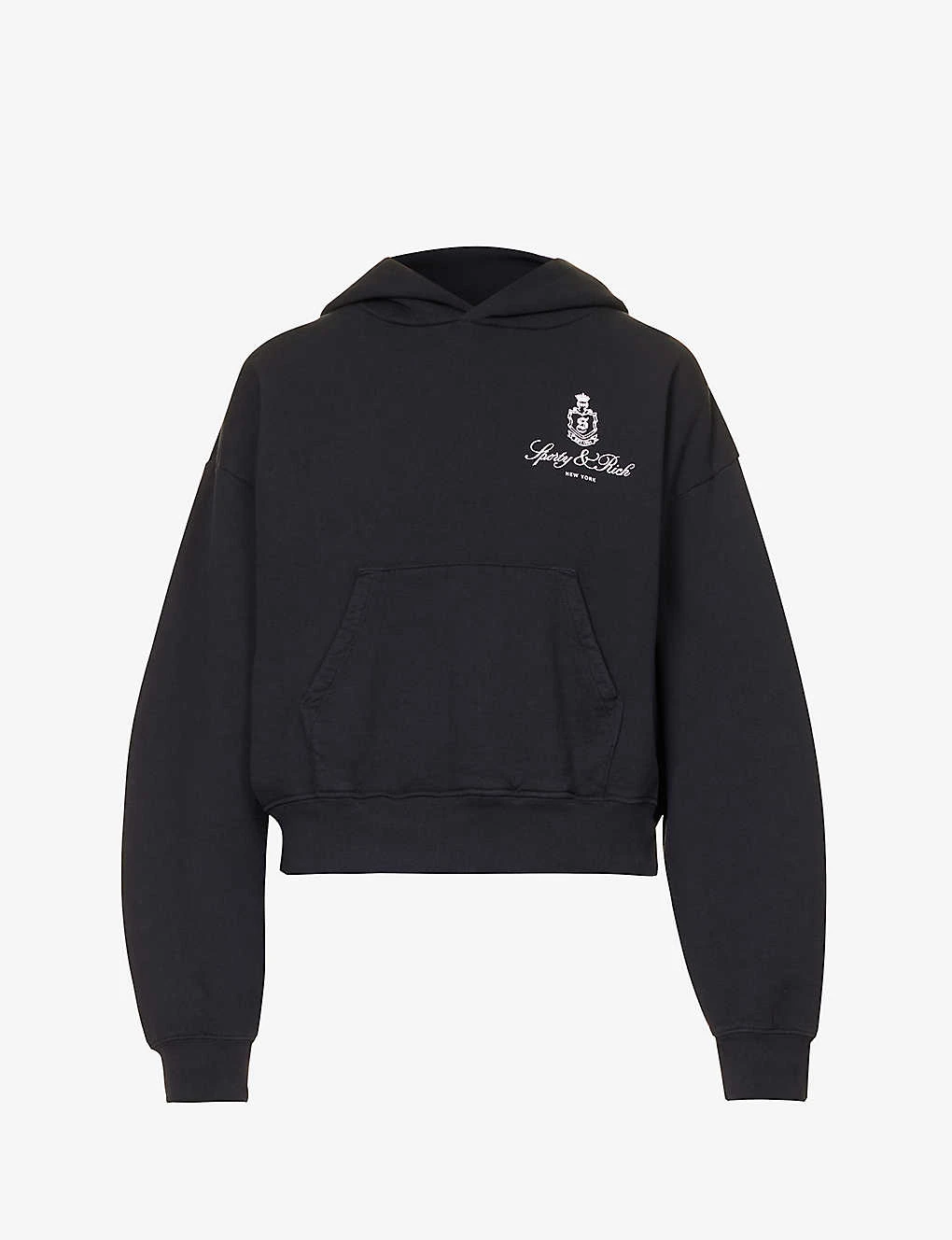 Vendome Logo-print Relaxed-fit Cotton Hoody